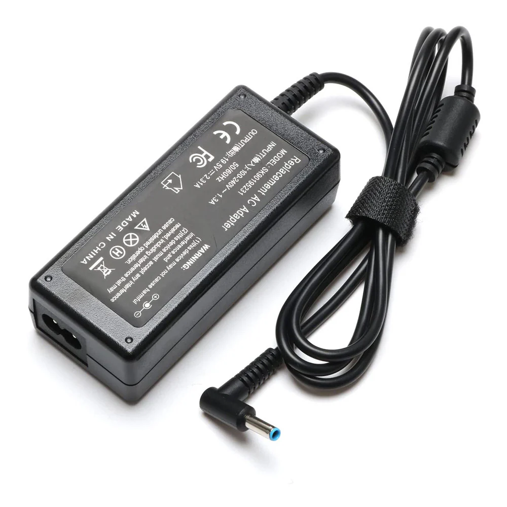 HP Laptop Charger 19.5V 2.31A (blue pin)